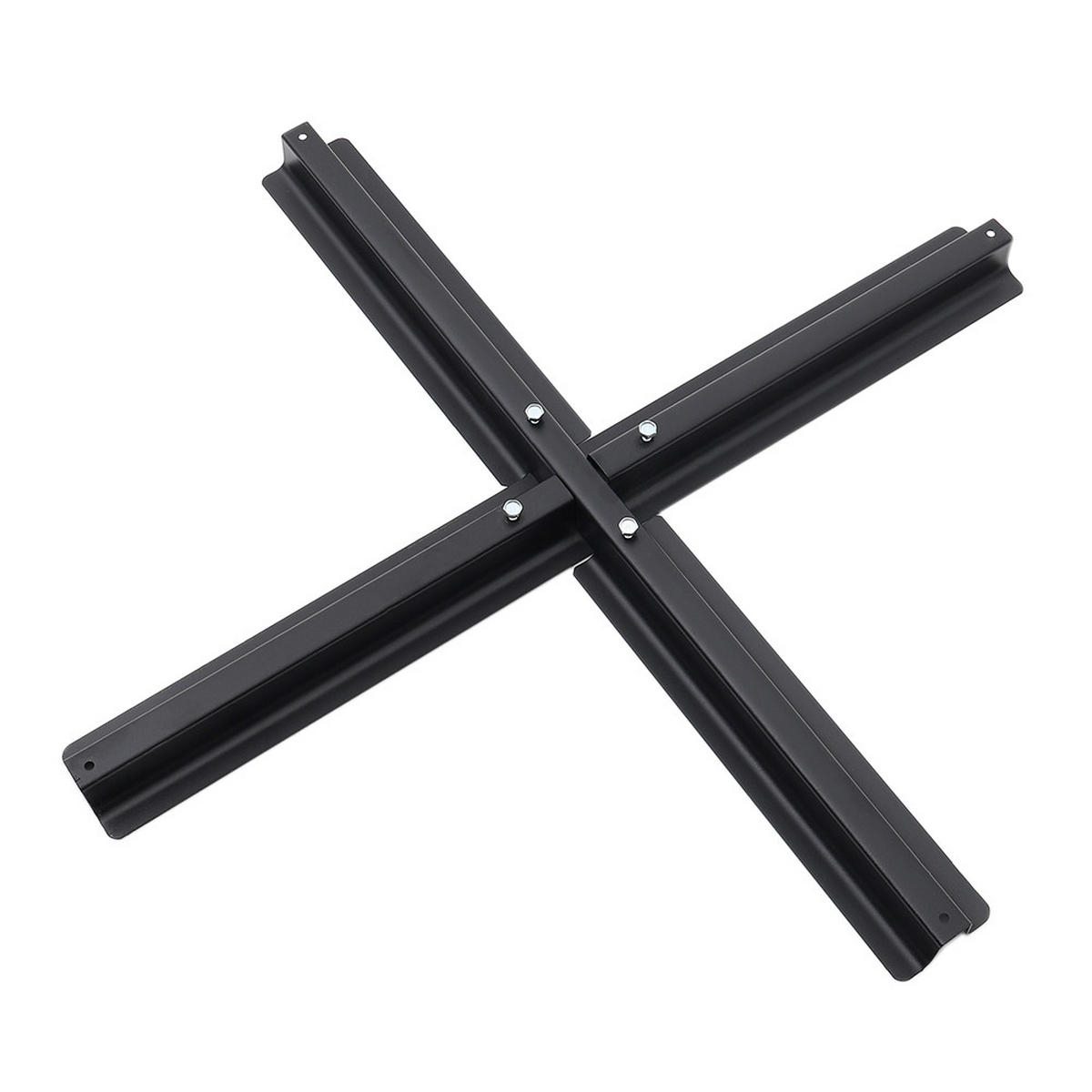 AMPELSCHIRM aus Polyester Metall in Dunkelgrau mit befüllbarer Kunststoff-Sockel und Kreuzständer drehbar 360° neigbar 60° 3 x 2.6m - Dunkelgrau, Metall (300/240cm) - Livingandhome