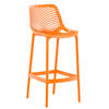 BARHOCKER modern Orange LORL Kunststoff 105x45x53 cm - Orange, Kunststoff (45/105/53cm) - DELUKE