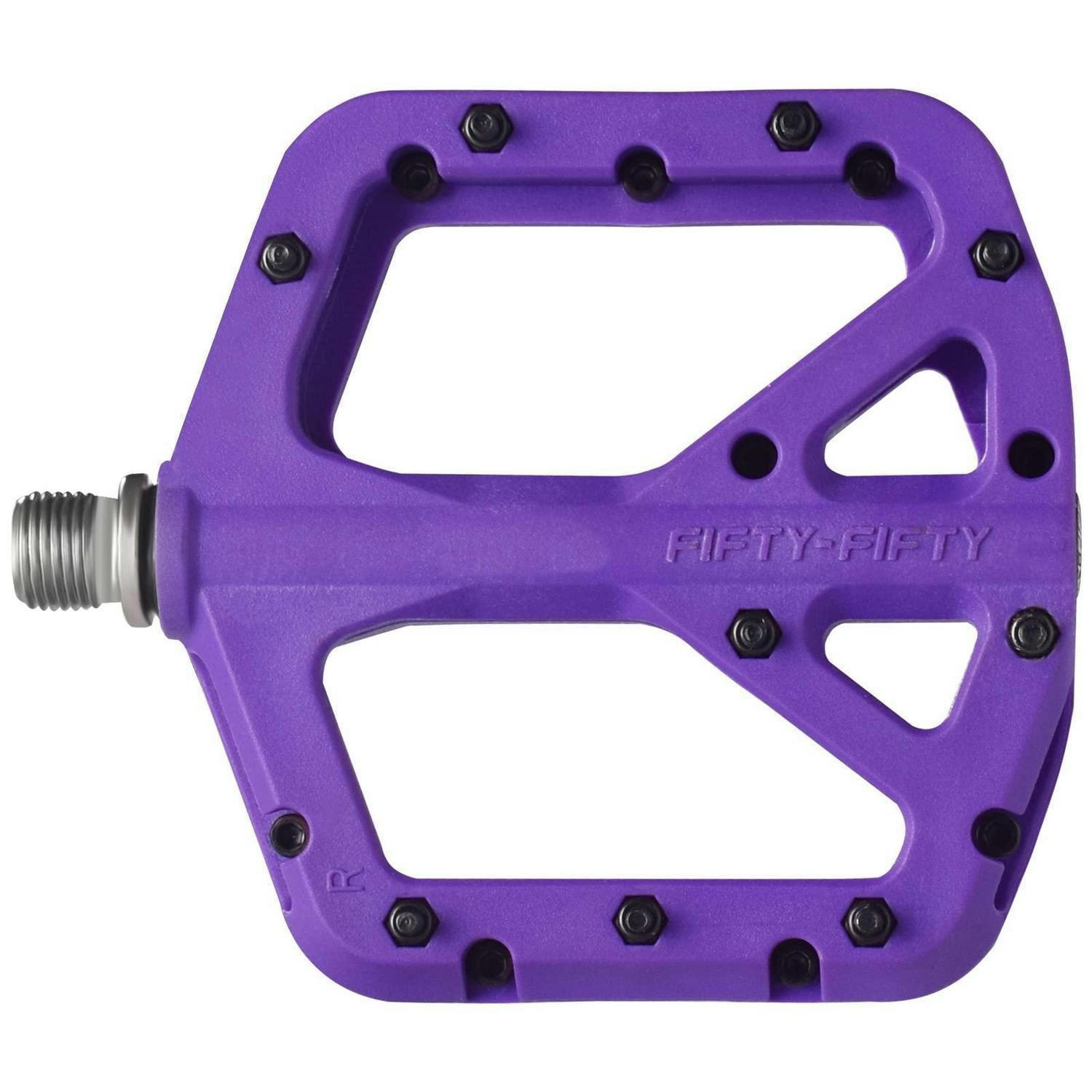FAHRRADPEDALE Nylon Composite Violett - Violett, Kunststoff (10.4/1.5/10.6cm)