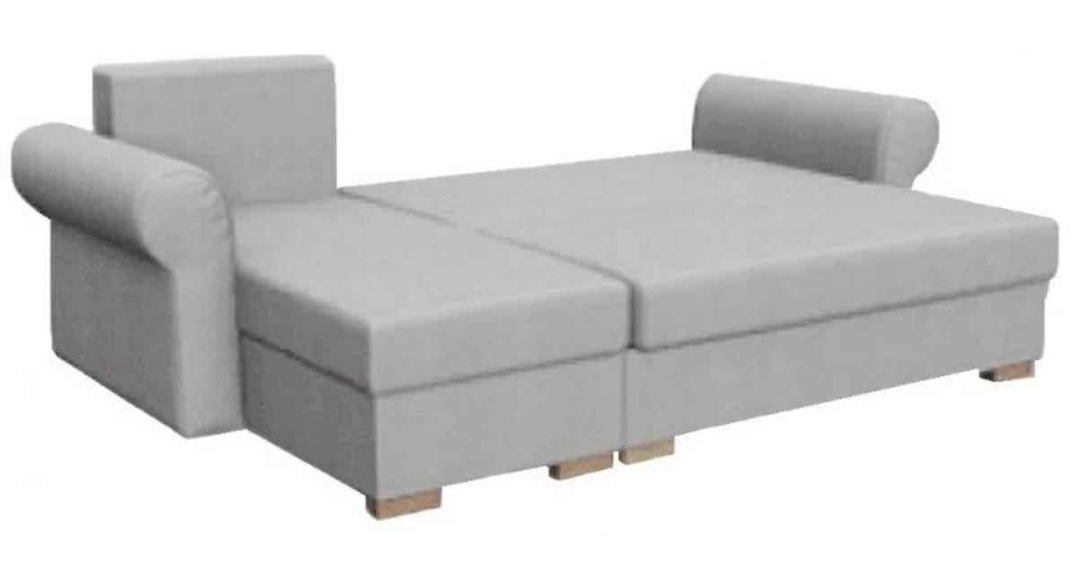 ECKSOFA Granat LION Mit Schlaffunktion Links - Blau, Textil (238/85cm) - Sepro Meble
