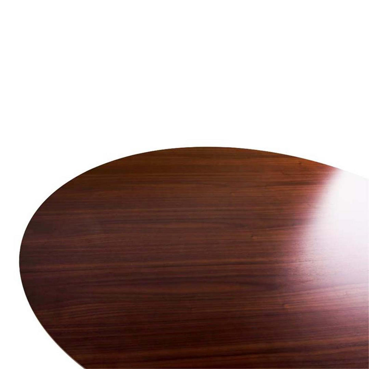 ESSTISCH Ø137 cm Wallnuss Dekor - Braun, Holzwerkstoff (137/137/76cm) - ebuy24