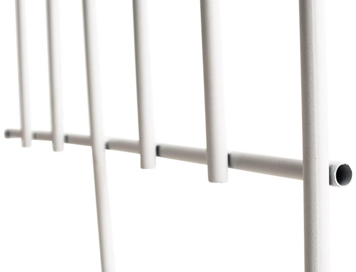 RANKGITTER 2er Set Metall weiß - Weiß, Metall (50/100/0.7cm) - CLP
