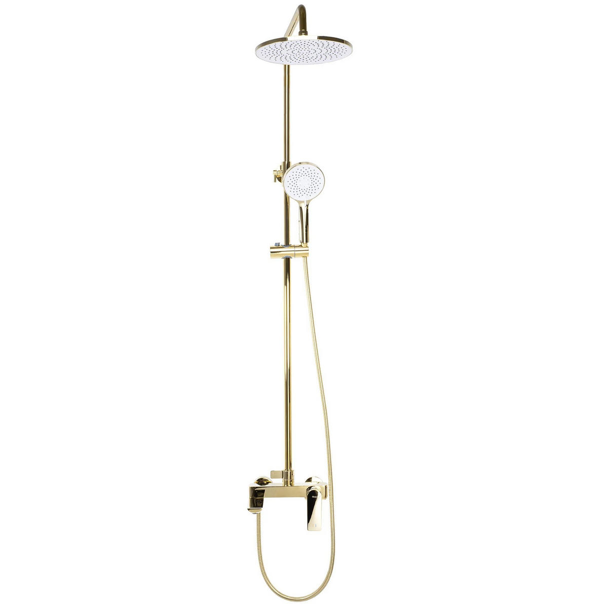 DUSCHGARNITUR Rea Avalon Gold - Goldfarben, Metall (23/153/50cm) - REA