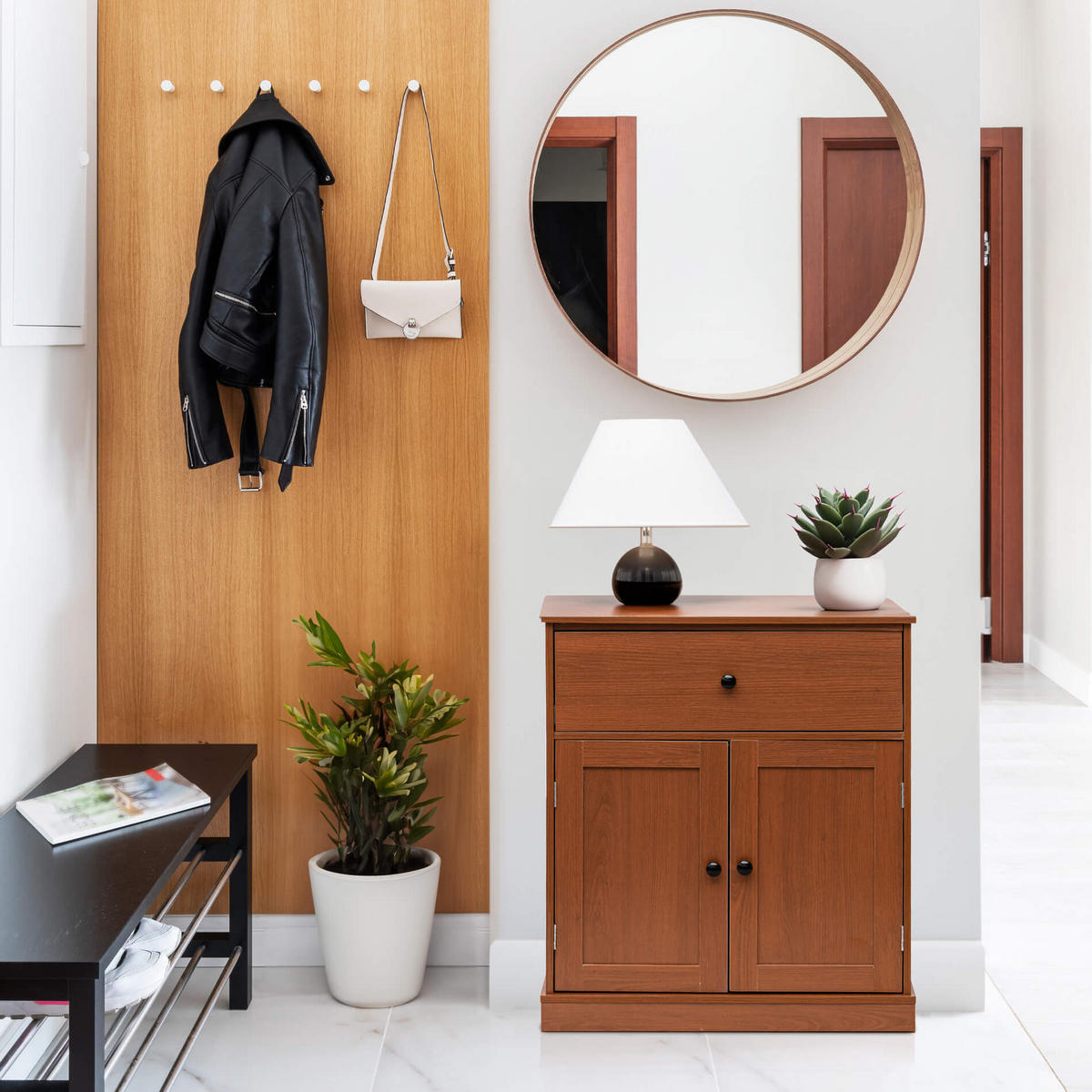 KOMMODE Braun 60/60/70 cm - Braun, Holzwerkstoff (60/70/60cm) - Mobili Rebecca