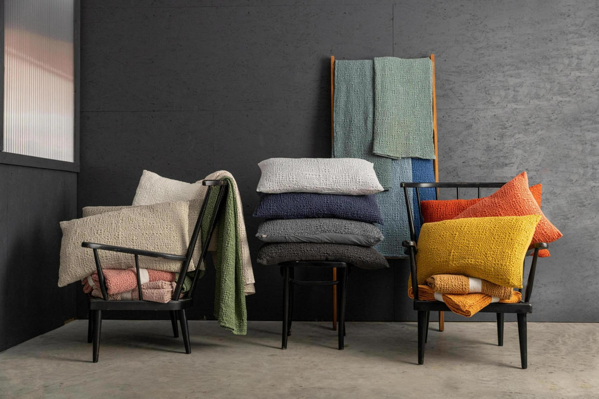 PLAID Tana kreide 140 x 200 cm - Weiß, Textil (140/200cm) - Vivaraise