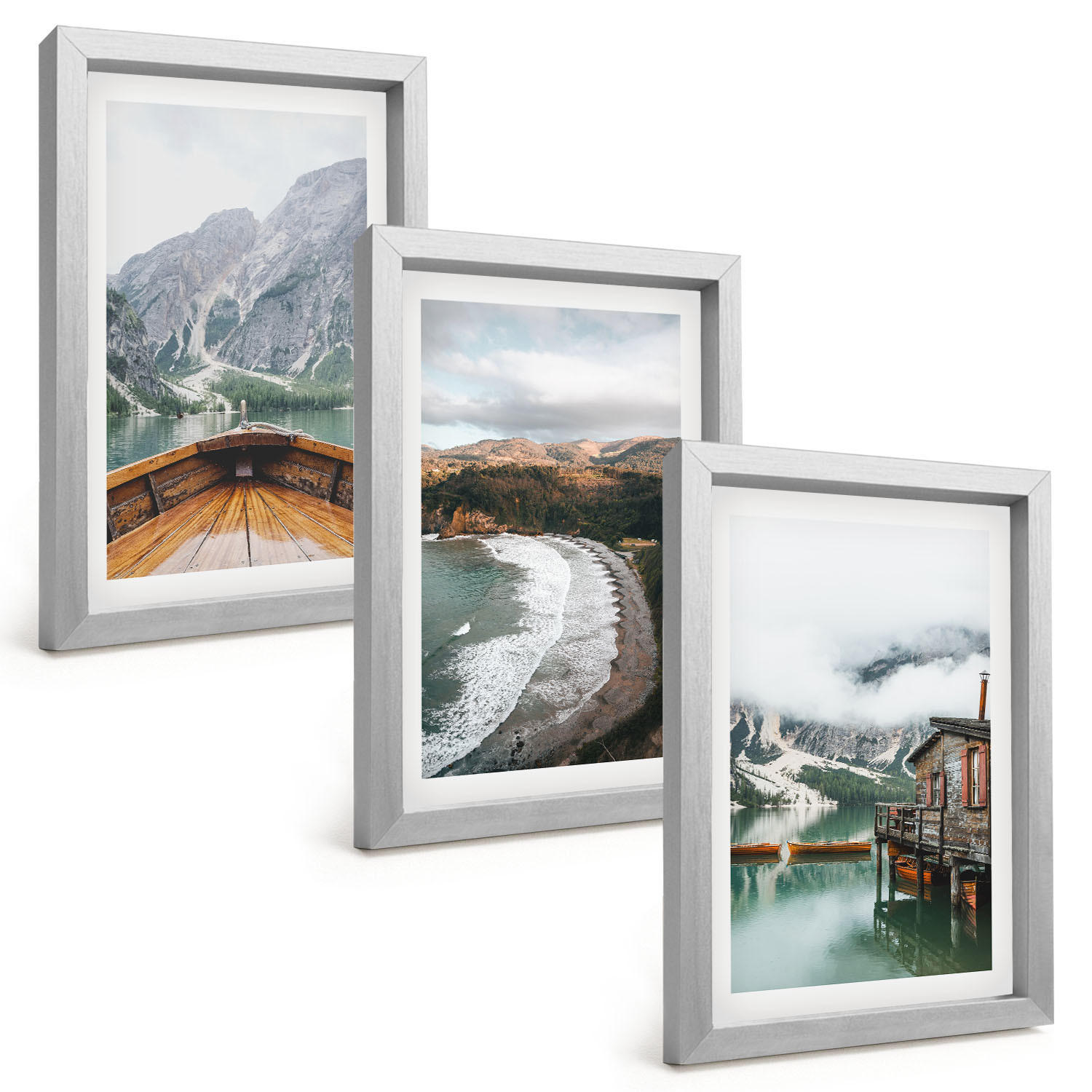 Tulup Bilder Silber 20x30 cm