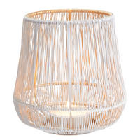 TEELICHTHALTER Yoko - Goldfarben/Weiß, Metall (15cm) - Butlers