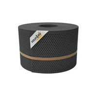 SICHTSCHUTZSTREIFEN PP Premium Gelocht 20 Prozent Streifen Anthrazit 50m - Anthrazit, Kunststoff (5000/19cm) - ZAUN|ZU