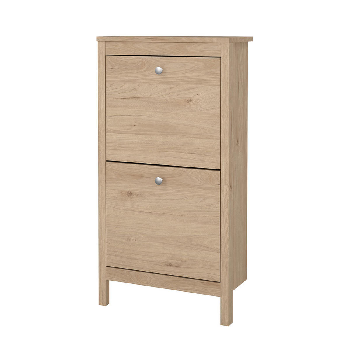 SCHUHSCHRANK, Madrid, Eiche, Holzwerkstoff, 54 x 25 x 103 cm - Eichefarben, Holzwerkstoff (54/103/25cm) - ebuy24