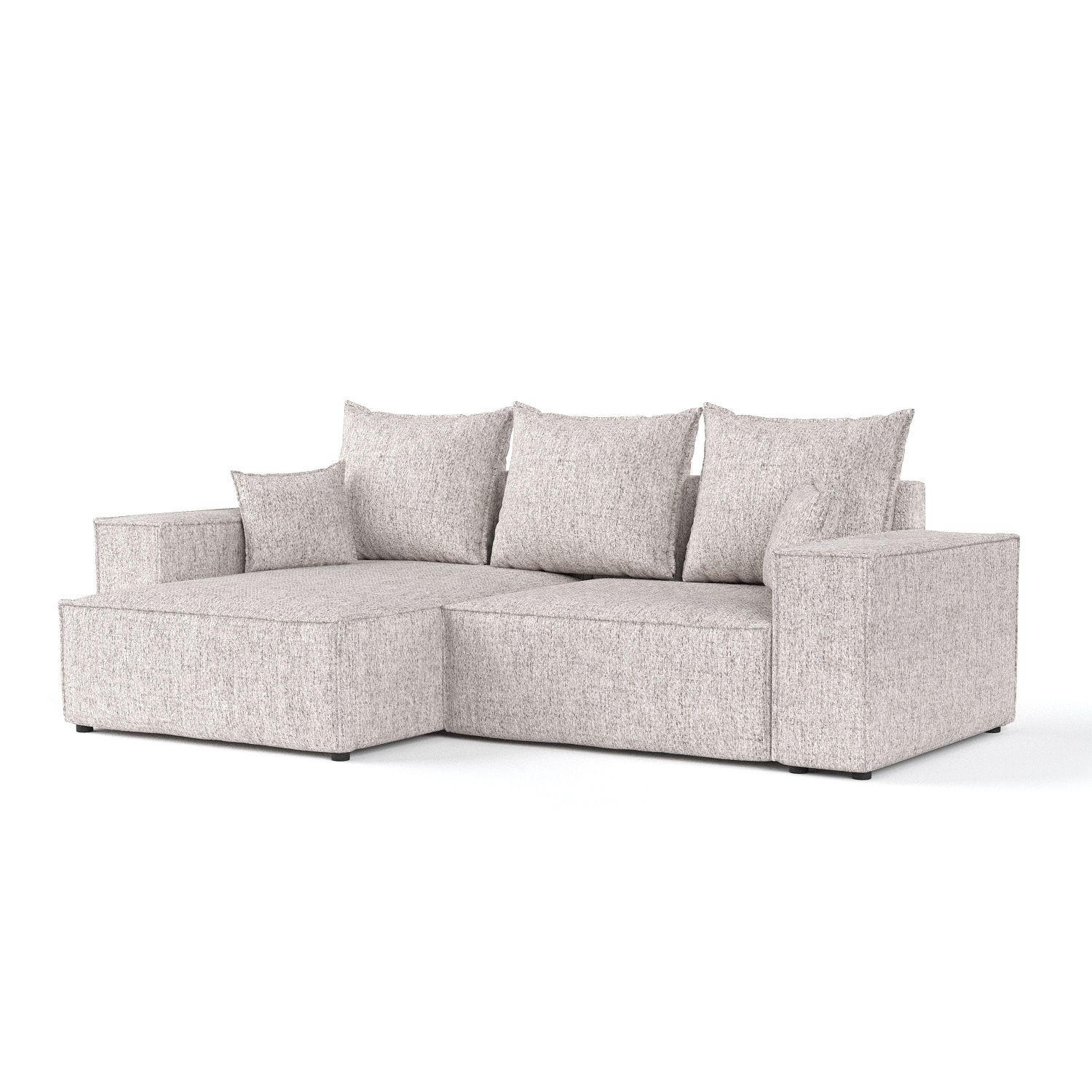 AltaBeds ROHOVÁ SEDAČKA SENSO, textil, Béžová