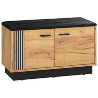 SCHUHSCHRANK Vasco Eiche 80 cm - Eichefarben, Holzwerkstoff (80/49/33.3cm) - Homebook