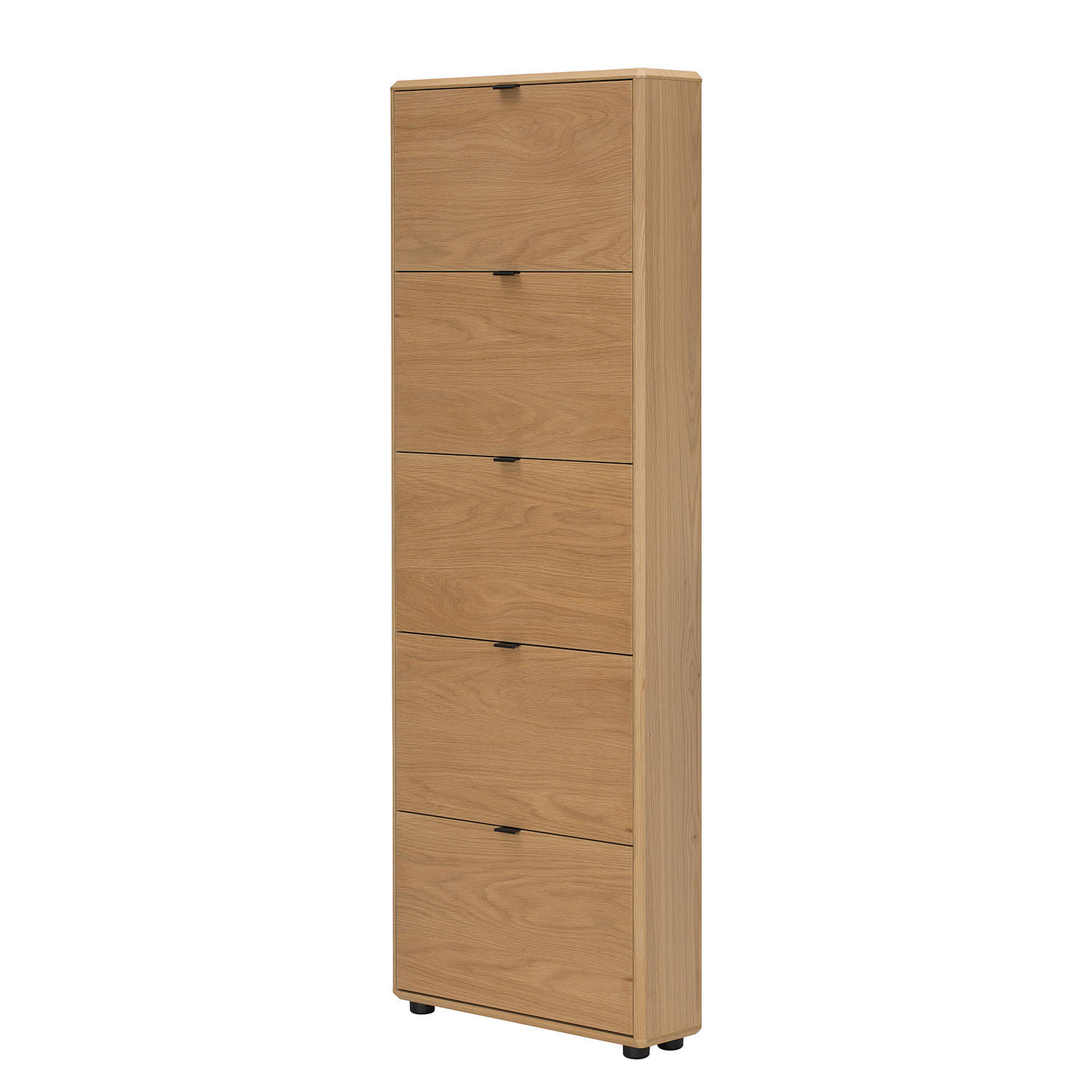 FURNIERTER SCHUHKIPPER - Eichefarben, Holzwerkstoff/Kunststoff (64/181/17cm) - home24