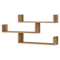 WANDREGAL Trio 003 - Eiche Wotan, Holzwerkstoff (119/55/18cm) - MIRJAN24