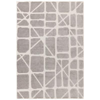 TEPPICH Flachgewebe FJORD Grau 120 x 170 cm - Grau, Textil (120/170cm) - Novatrend