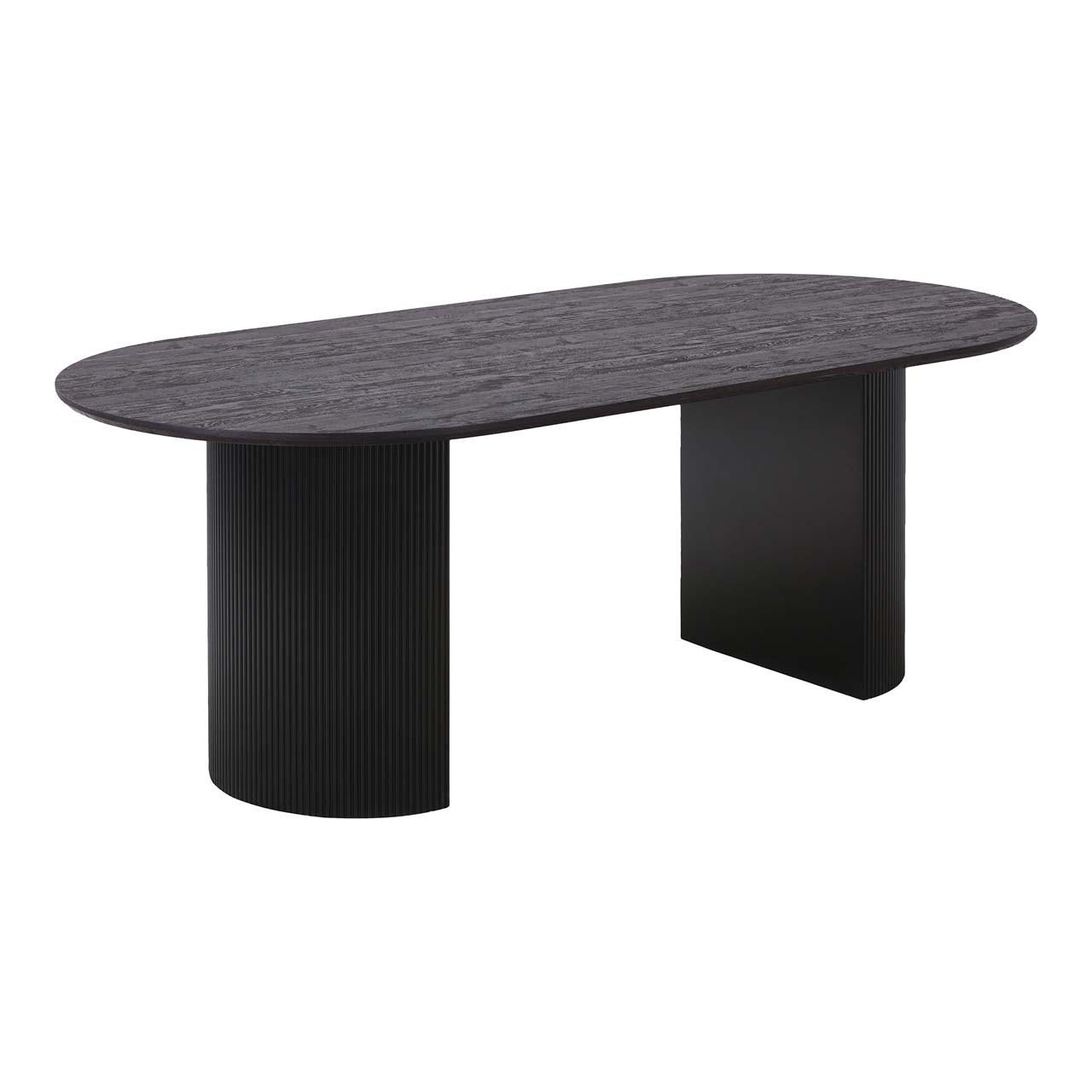 ESSTISCH Dunkelbraun - Dunkelbraun, Holzwerkstoff (210/100/75cm) - ebuy24