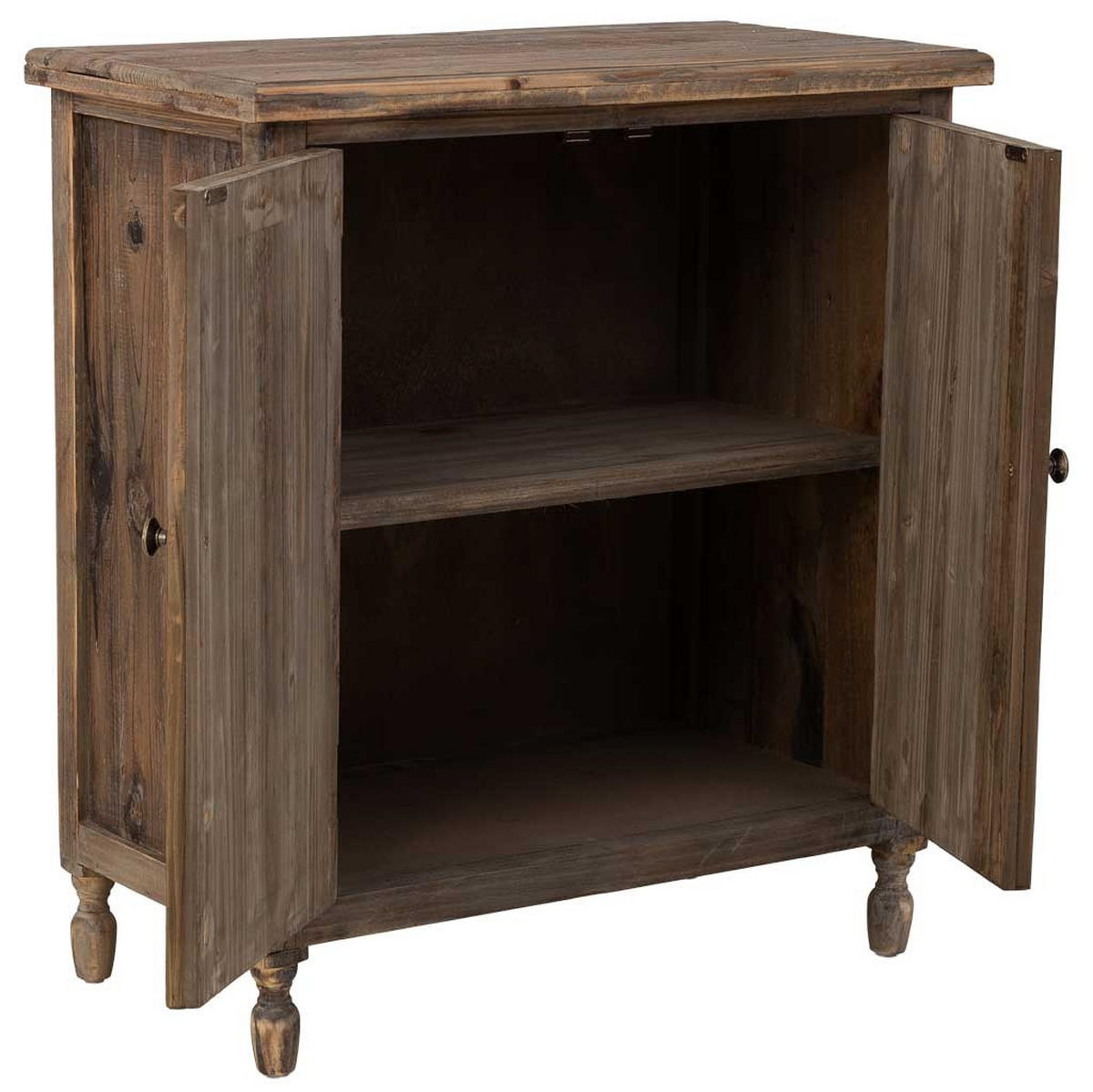 BUFFET mit 2 türen 75x38x82 cm - Braun, Holz (75/82/38cm) - Wanderlust