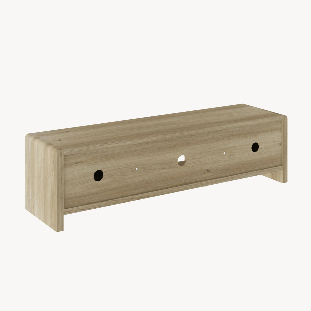FERNSEHSCHRANK Lukkodso - Braun, Holzwerkstoff (150/40/40cm) - [en.casa]