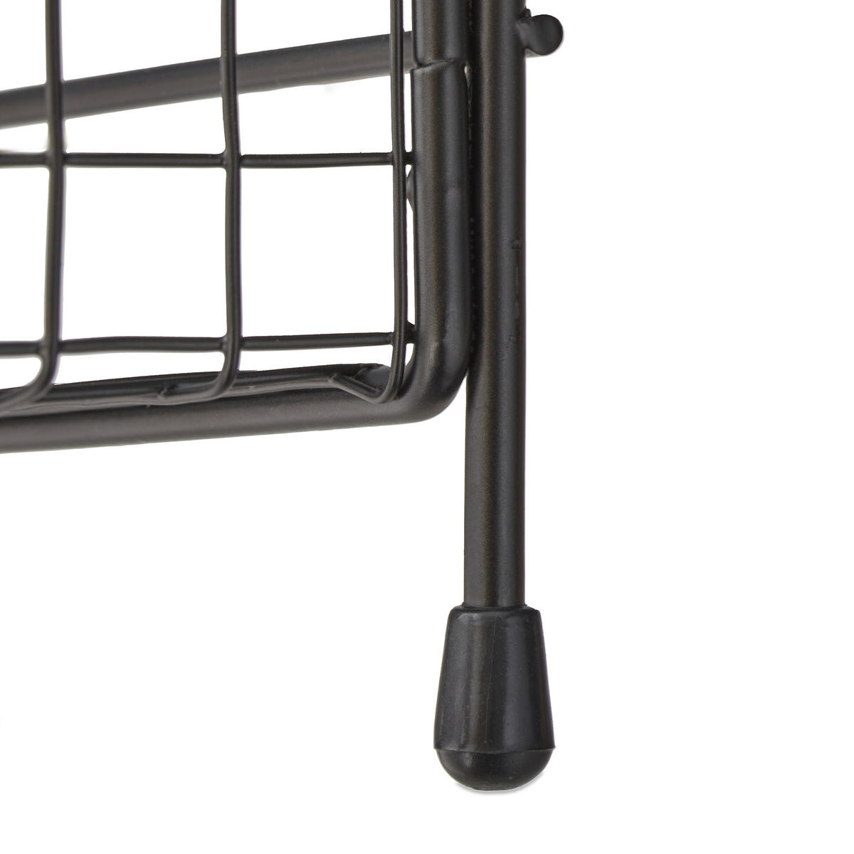 GEWÜRZREGAL - Schwarz, Metall (40/35/16cm) - Relaxdays