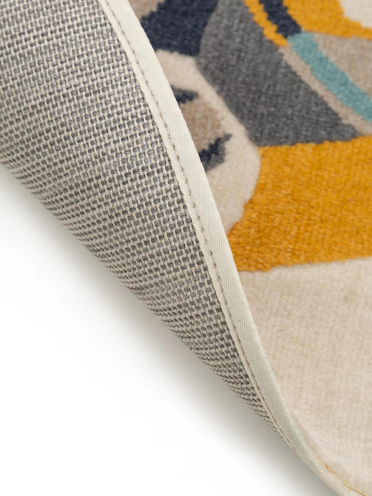 KINDERTEPPICH Apollo Cream ø 120 cm rund - Creme, Kunststoff/Textil (120/120cm) - Lytte