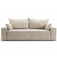 SOFA 230/90/70 Beige Sivra - Beige, Kunststoff/Textil (230/70/90cm) - Graingold