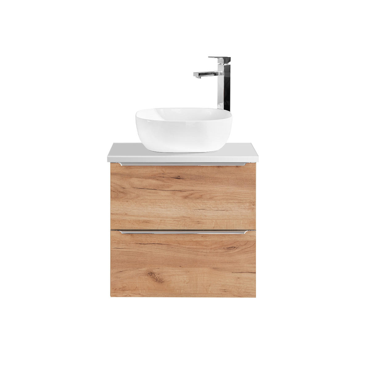 WASCHTISCH 60.4cm April Holz - Braun, Holzwerkstoff (60.4/59/46cm) - Petits-meubles