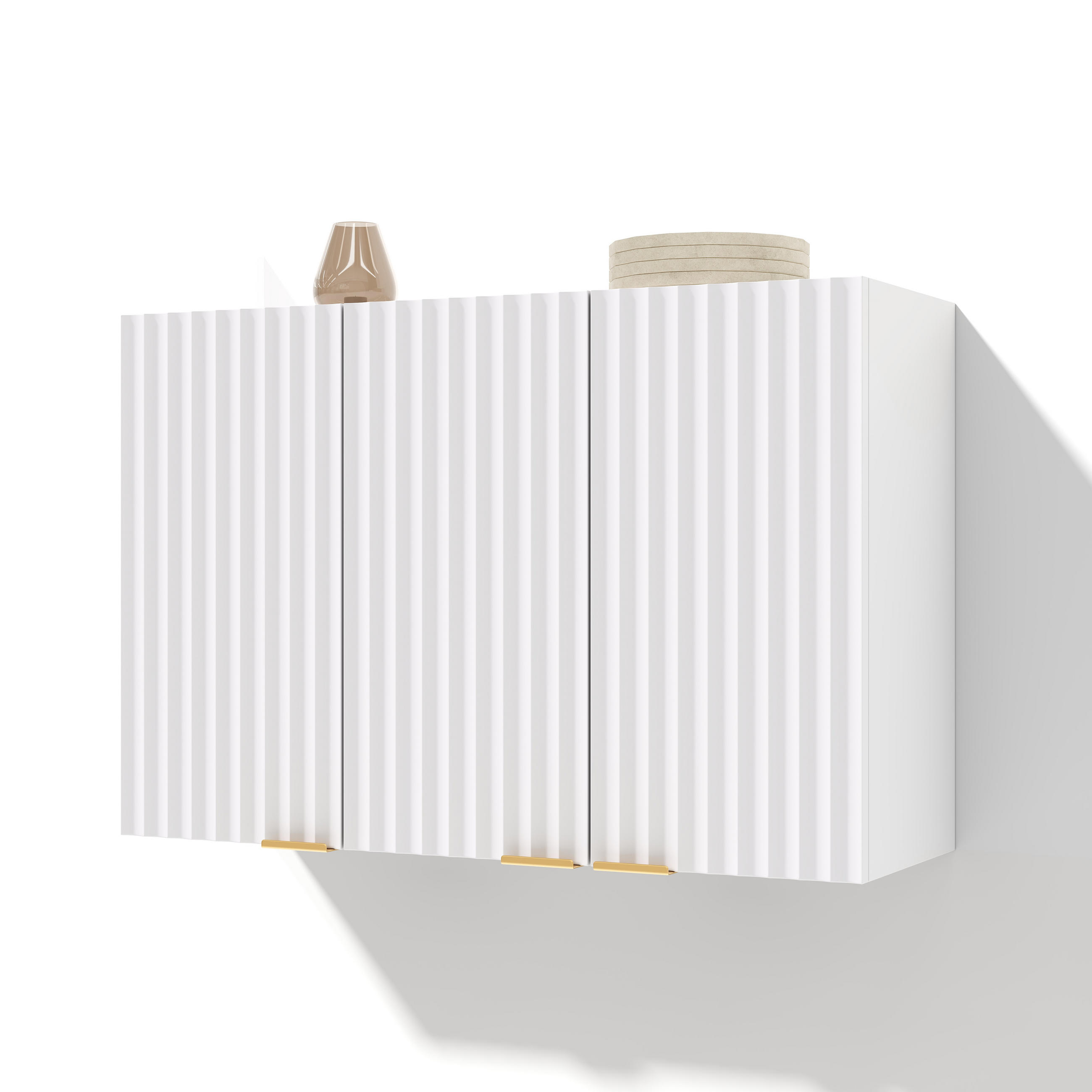 ComfortXL Hängeschrank Weiß 90x60x29 cm