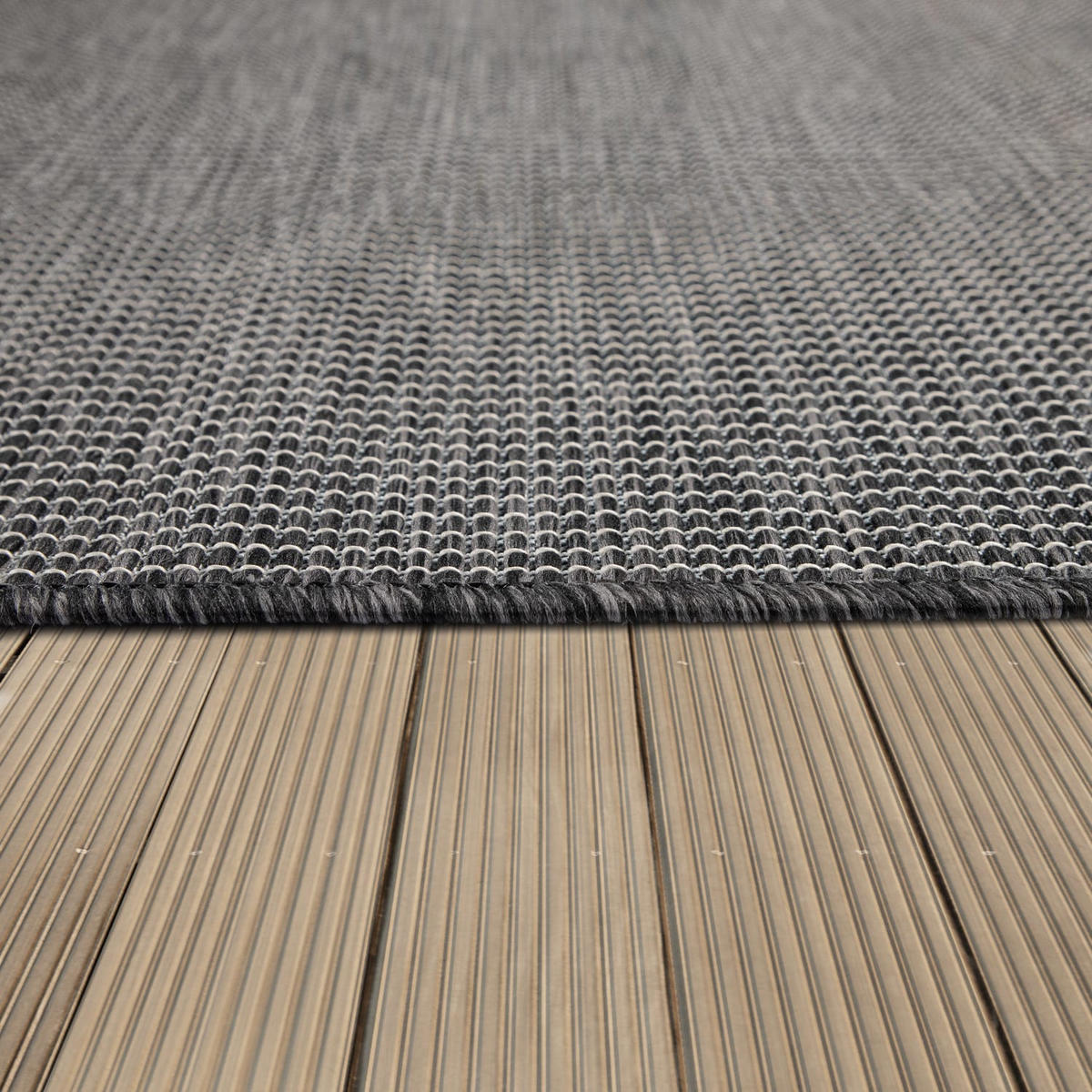 OUTDOORTEPPICH 120/160 cm Sonset 620 - Grau, Kunststoff (120/160cm) - Paco Home