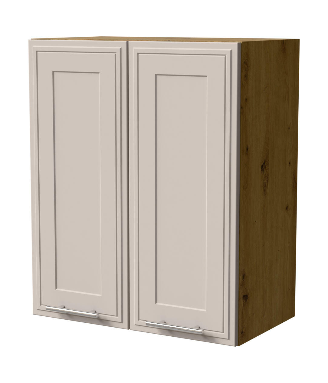 HÄNGESCHRANK Salo W3/60 Eiche Artisan / Kaschmir Matt 60 / 32,5 / 72cm - Kaschmir/Eiche Artisan, Holz/Holzwerkstoff (60/72/32.5cm) - Feldmann-Wohnen