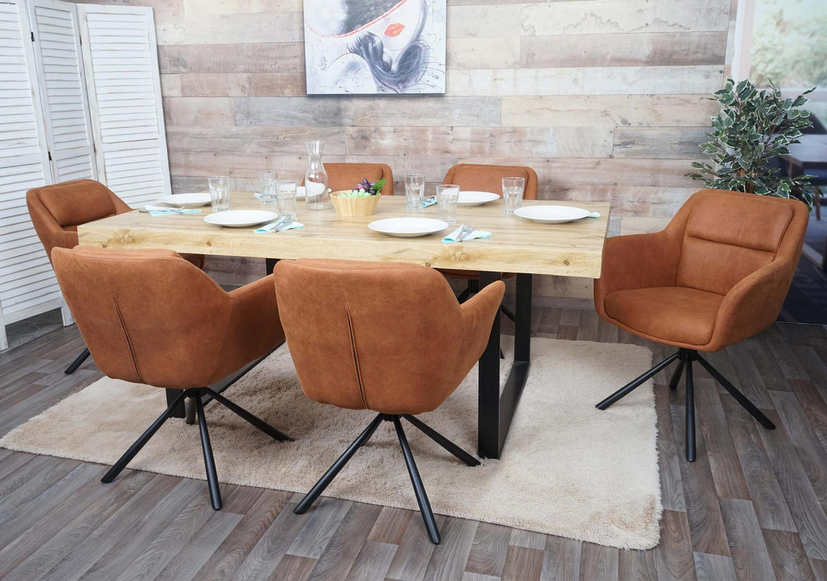 ESSZIMMERSTUHL Bronze - Bronzefarben, Textil (65/83/57cm) - MCW