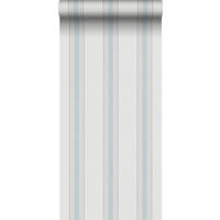 TAPETE Streifen 53 cm x 10 m - Blau, Papier (53/1000cm) - Sanders & Sanders