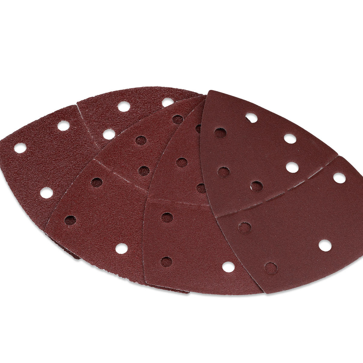 50XSCHLEIFPAPIER - Braun, Metall (0.1/10.5/15.2cm) - Relaxdays