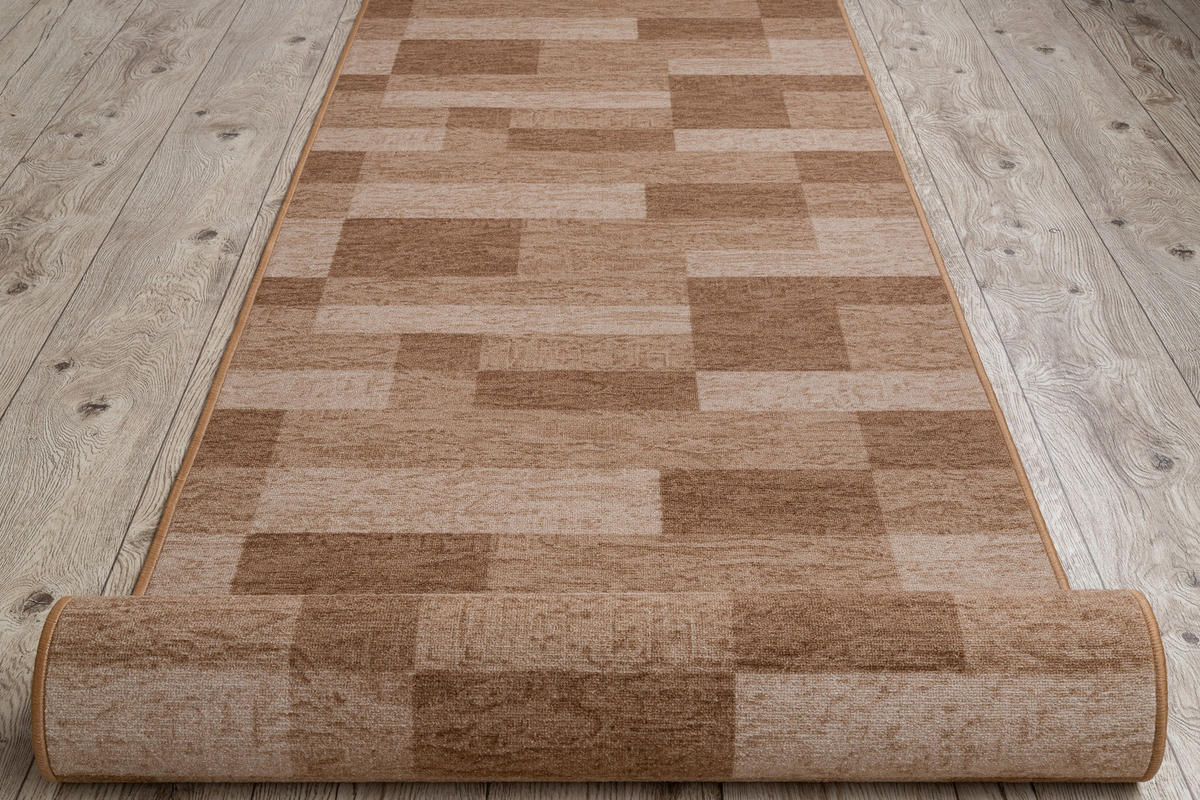 LÄUFER Antirutsch ICONA 100/380 cm - Beige, Textil (100/380cm) - rugsX