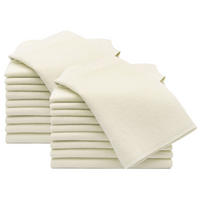 REINIGUNGSTÜCHER, 20er-Set, 40x40 cm, 100% Baumwolle, Weiß - Weiß, Textil (40/40cm) - Zollner