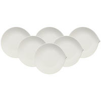 SPEISETELLER Flow weiß ø 27 cm 6er Set - Weiß, Keramik (27cm) - Villeroy & Boch