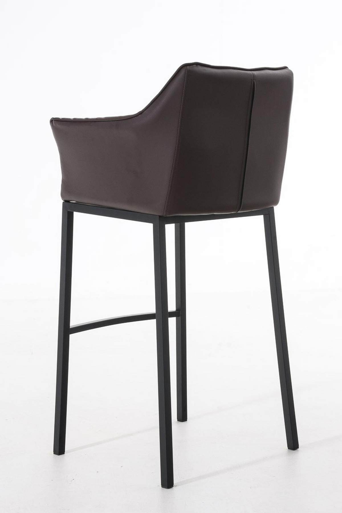 BARHOCKER Damaso 110x64x48 cm braun - Braun, Leder (64/110/48cm) - furnicato