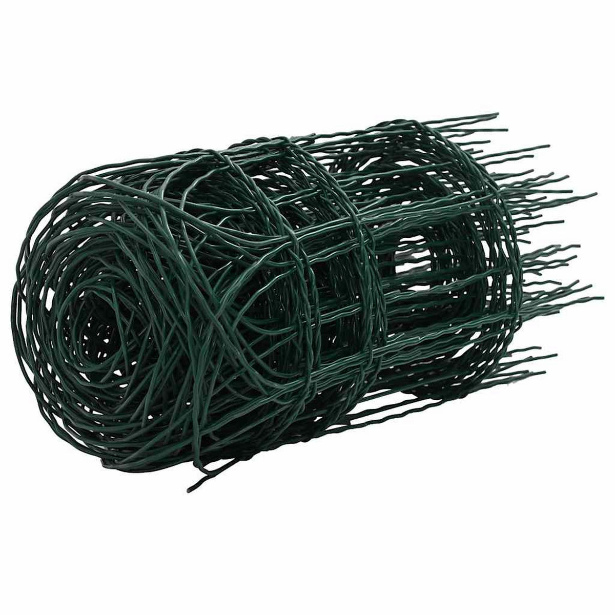 BEETZAUN Pulverbeschichtetes Eisen 25/0,4 M - Grün, Metall (0.1/40cm) - vidaXL