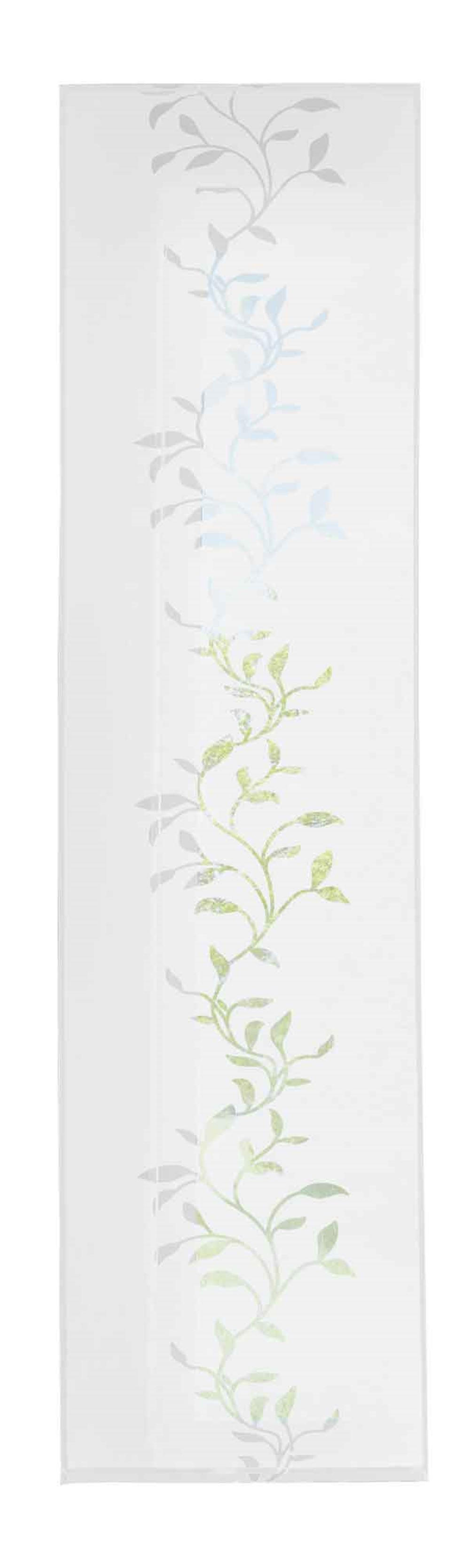 FLÄCHENVORHANG HxB 245x60 Weiß - Weiß, Textil (60/245cm) - Gardinenbox