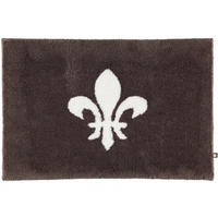 BADTEPPICHE LILIE MOOR-ECRU - 1373 - Braun, Textil (60/90cm) - Rhomtuft