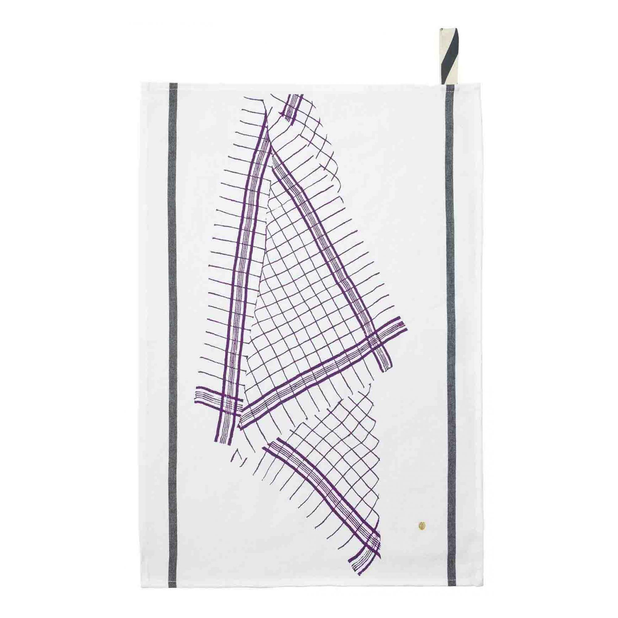 XXXLutz Küchentuch Violett 70x50 cm