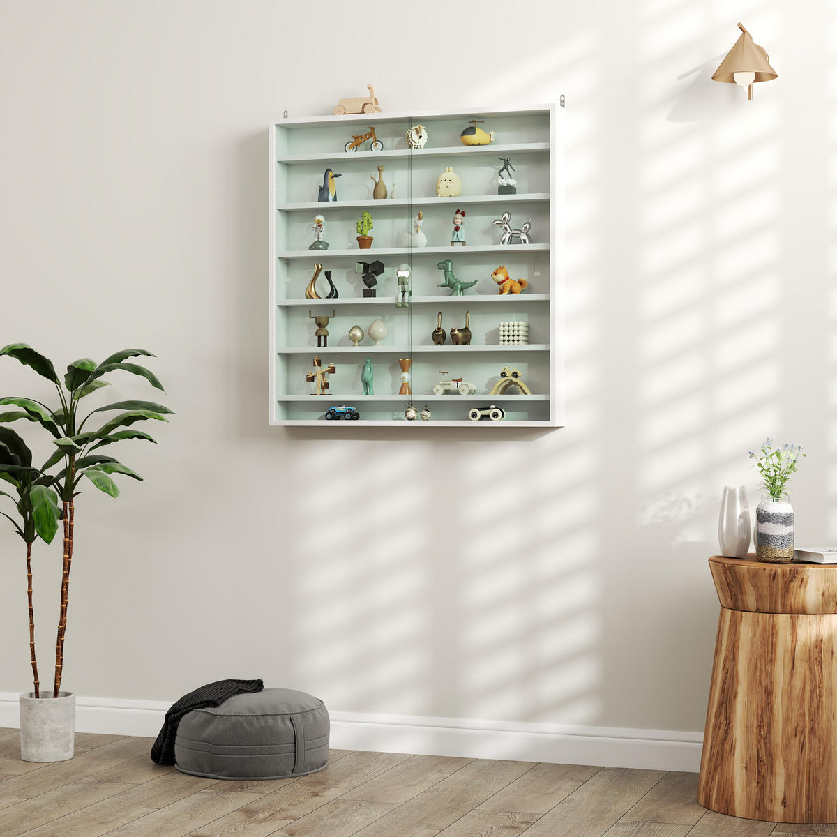 BÜCHERREGAL 80/9,5/83 cm weiß - Weiß, Karton (80/83/9.5cm)