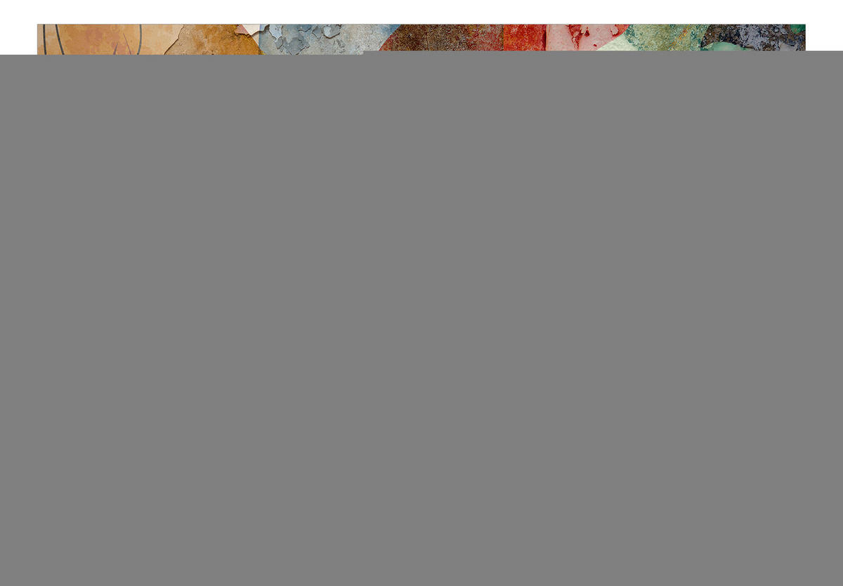 SELBSTKLEBENDE FOTOTAPETE 441/315 cm - Multicolor, Kunststoff/Textil (441/1cm) - KUNSTLOFT