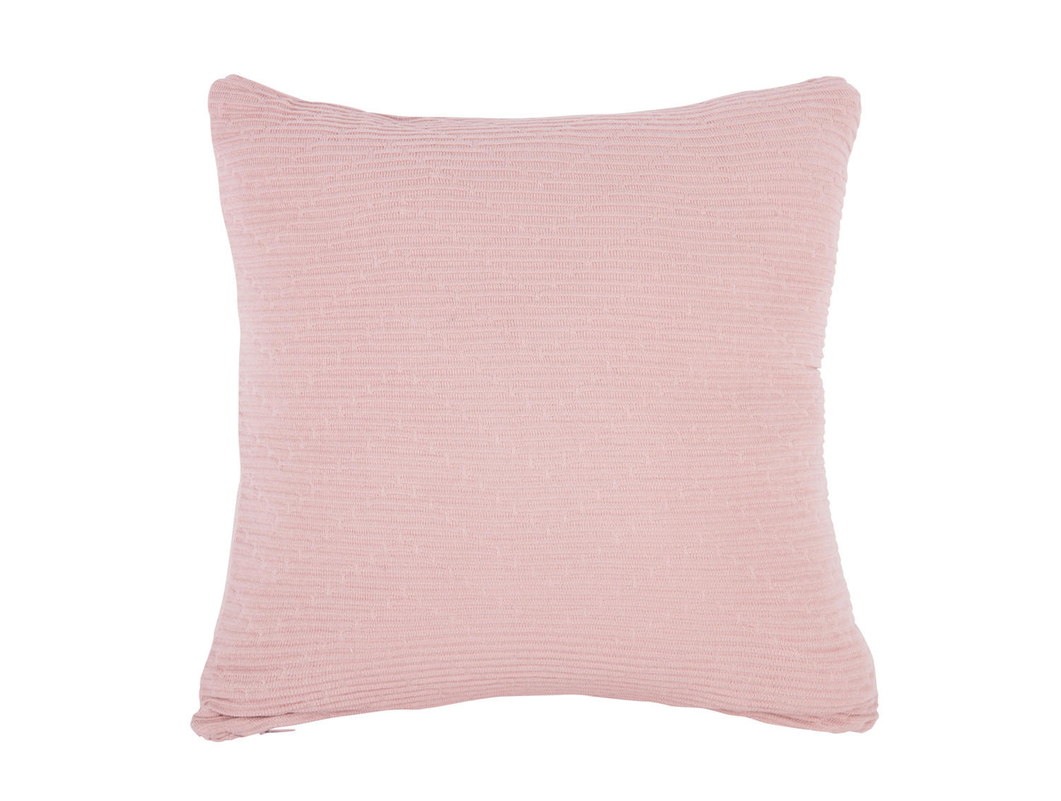 DEKOKISSEN Zigzag 45/45/15 cm - Pink, Textil (45/45cm) - Present Time