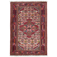 TEPPICH Assadabad Mehrfarbig 120/80 cm Schurwolle - Multicolor, Textil (80/120cm) - Looma