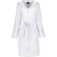 BADEMANTEL DAMEN REISSVERSCHLUSS 6416 FLIEDER - 86 - Lila, Textil (Lnull) - Cawoe
