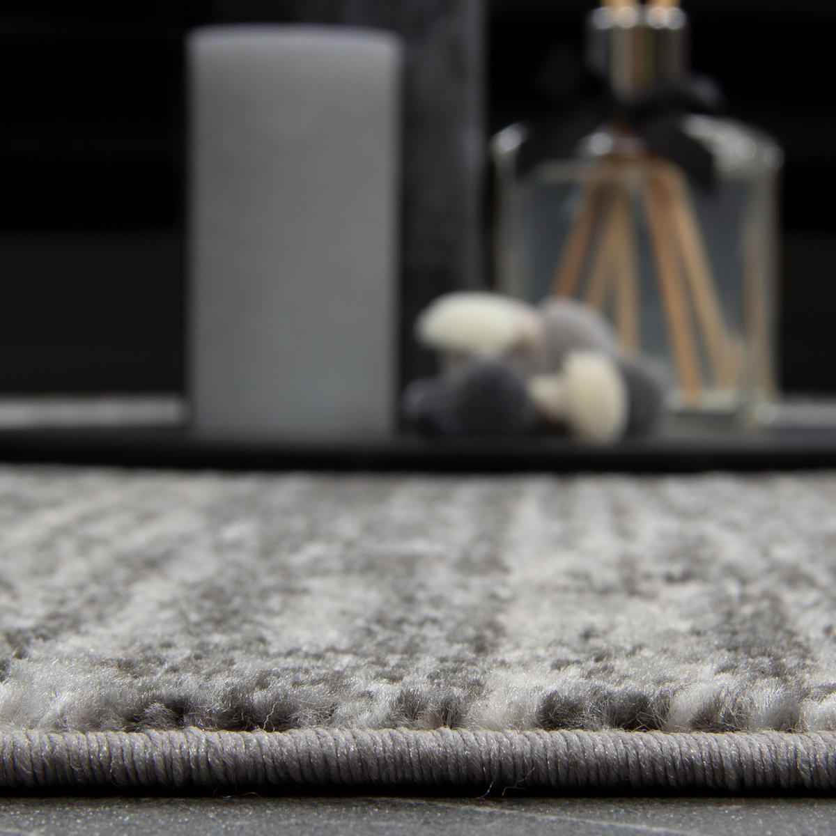 VINTAGE-TEPPICH MILANO 80/150 cm Taupe - Dunkelgrau, Naturmaterialien/Textil (80/150cm) - Consilio Concept