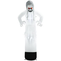 AUFBLASBARE Halloween Ghost - Weiß, Kunststoff (47/180/77cm) - Outsunny