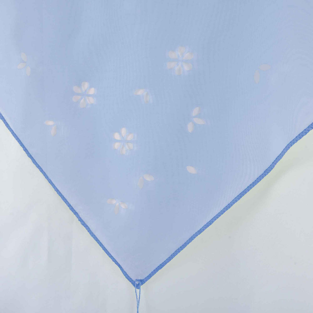 SCHEIBENGARDINE GERA 90x60 cm Blau - Blau, Textil (60/90cm) - Gardinenbox