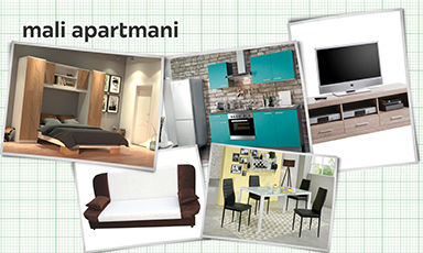 opremanje malog apartmana