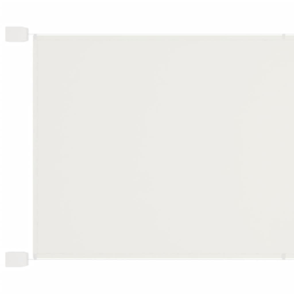 SENKRECHTMARKISE Weiß 60x1000 cm Oxford-Gewebe - Weiß, Textil (60/1000/1000cm) - furnicato