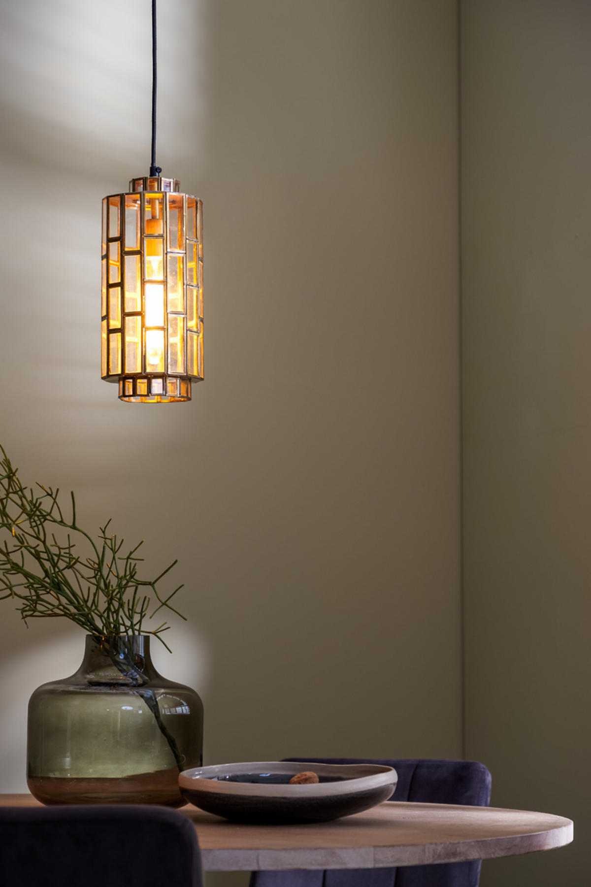 HÄNGELAMPE Søstrene Bronze Ø15/31 cm - Bronzefarben, Metall (15/15/31cm) - Light & Living